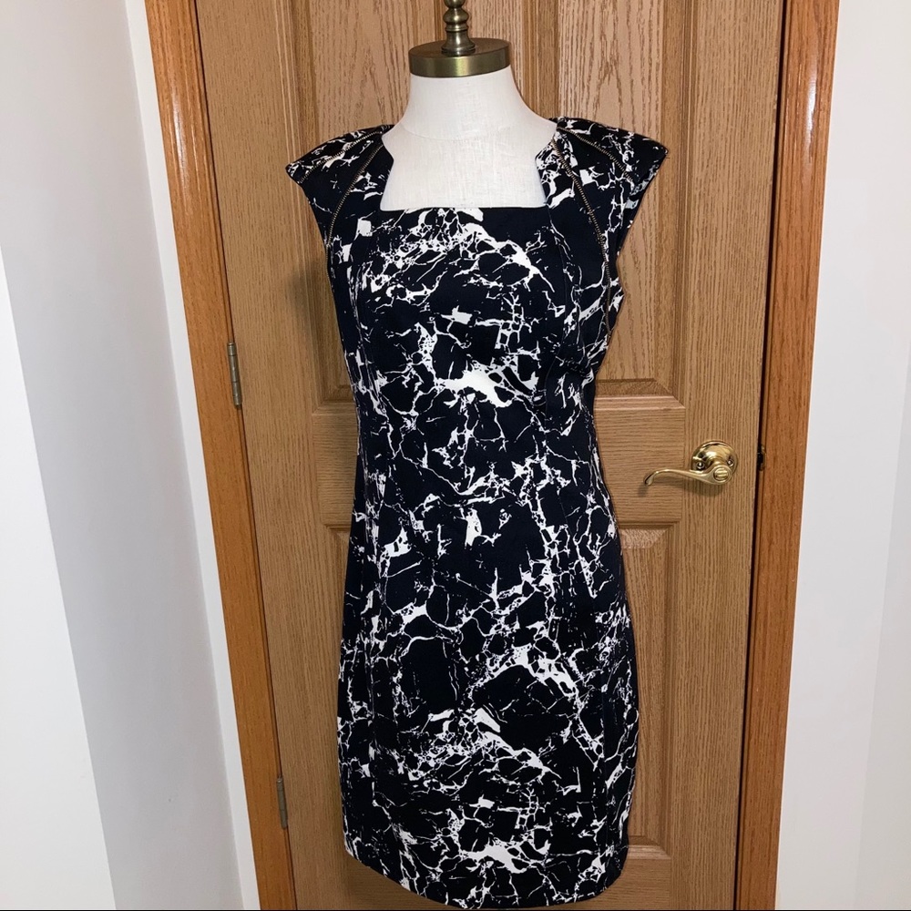 Calvin Klein cap sleeve dress